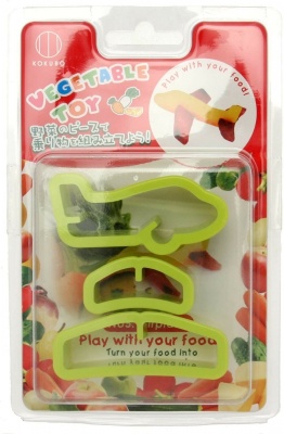 Eddingtons Kokubo Fruit/Veggie Shapers AIR PLANE RRP 3.99 CLEARANCE XL 39p or 3 for 99p